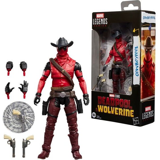 Hasbro Fans Avengers: Legends Deadpool Cowboypool Figure (G2369)
