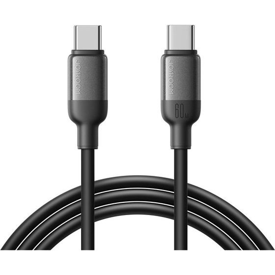 Joyroom S-A62 Lively Series 60W USB-C - USB-C Cable 1.2 m - Black - (S-A62 60W 1.2m black)
