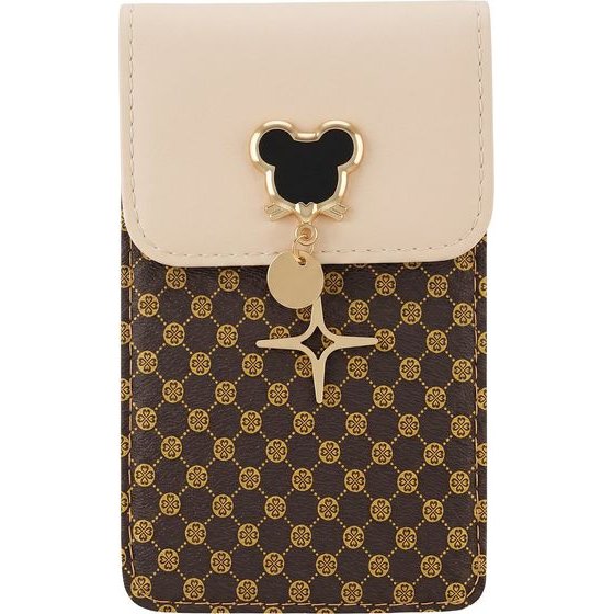 TFO Phone Bag Mouse 19*12*2 Cm BEIGE