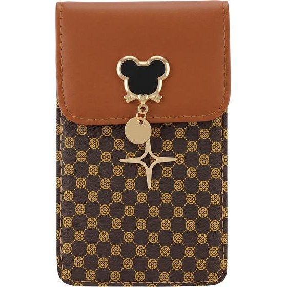 TFO Phone Bag Mouse 19*12*2 Cm BROWN