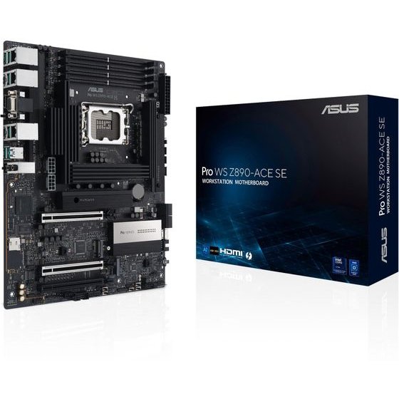 Asus Mainboard Pro Ws Z890-Ace Se / Black - (90MB1JC0-M0EAY0)