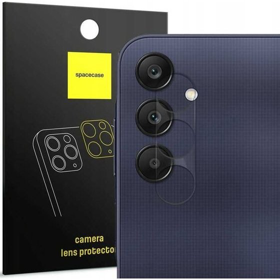 Spacecase Camera Glass Galaxy A15 4G / 5G black - (5905719107604)