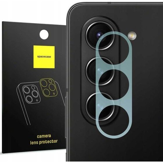 Spacecase Camera Glass Galaxy Z Fold 5 black - (5905719102678)
