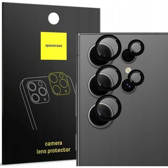 Spacecase Camera Ring Galaxy S24 Ultra black - (5905719106867)
