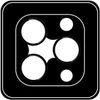 Spacecase Camera Ring iPhone 14 Pro/Pro Max black - (5905719102753)