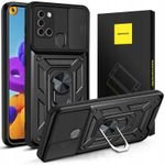 Spacecase Camring Galaxy A21s black - (5905123403460)