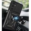 Spacecase Camring Galaxy A25 5G black - (5905719108205)