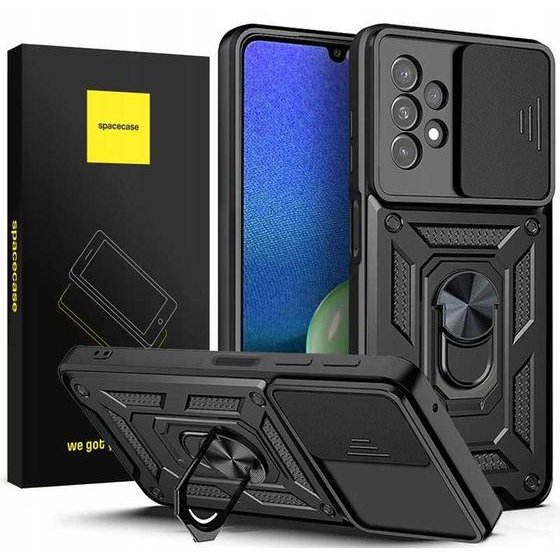 Spacecase Camring Galaxy A32 5G black - (5905123403422)