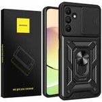 Spacecase Camring Galaxy M55 5G black - (5905719109998)