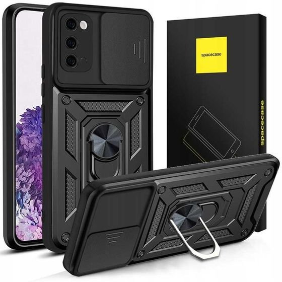 Spacecase Camring Galaxy S20 black - (5905123403385)