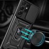 Spacecase Camring Galaxy S22 Ultra black - (5903943274864)