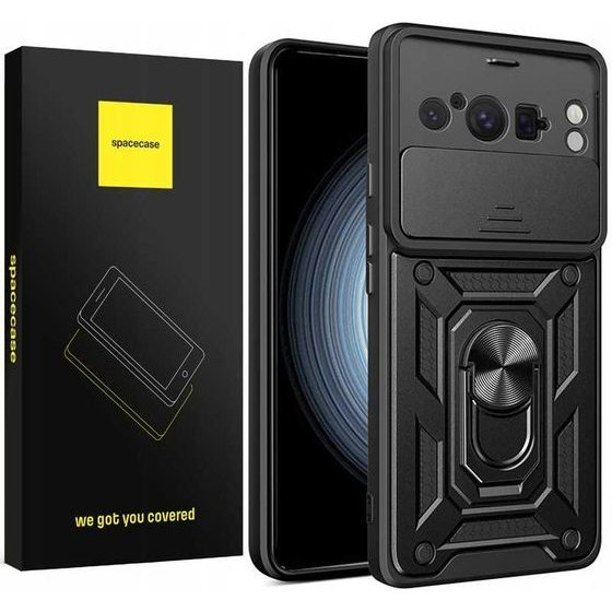 Spacecase Camring Google Pixel 8 Pro black - (5905719105839)