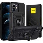 Spacecase Camring iPhone 12 mini black - (5905123403309)
