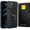 Spacecase Camring iPhone 12 Pro Max black - (5905123403316)