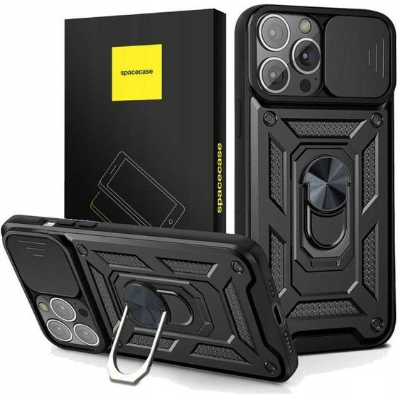 Spacecase Camring iPhone 13 Pro black - (5903943237395)