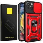 Spacecase Camring iPhone 15 Plus red - (5905719104320)