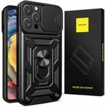Spacecase Camring iPhone 15 Pro black - (5905719104504)
