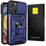 Spacecase Camring iPhone 15 Pro blue - (5905719104528)