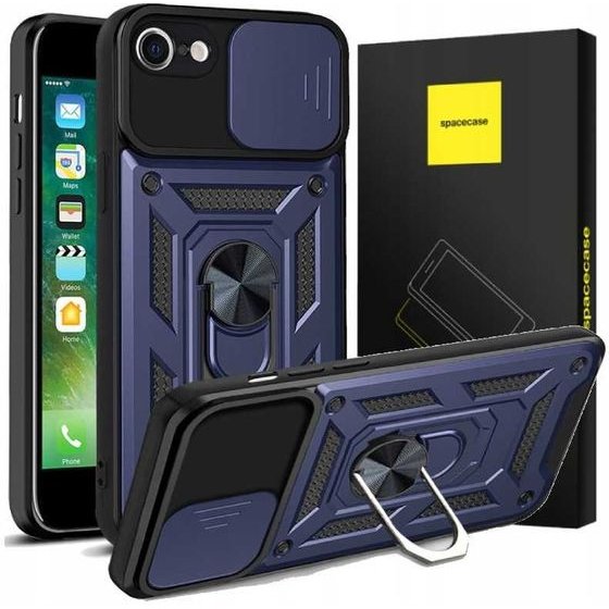Spacecase Camring iPhone 7/8/SE blue - (5903943238200)