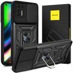 Spacecase Camring Moto G9 Plus black - (5903943238125)