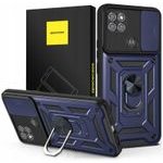 Spacecase Camring Moto G9 Power blue - (5903943236657)