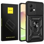 Spacecase Camring Motorola Moto G84 black - (5905719105709)
