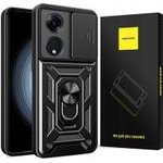 Spacecase Camring Oppo A98 5G black - (5905719038854)