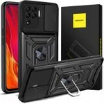 Spacecase Camring Oppo Reno 5 Lite black - (5903943238095)