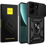 Spacecase Camring Poco C65 / Redmi 13C Black - (5905719105952)