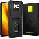 Spacecase Camring Poco X3 Pro black - (5903943235193)