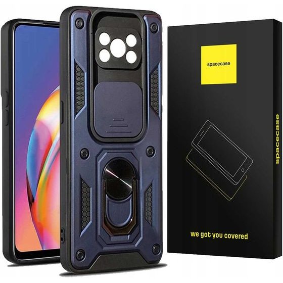 Spacecase Camring Poco X3 Pro blue - (5903943235209)