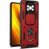 Spacecase Camring Poco X3 Pro red - (5903943235216)