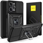 Spacecase Camring Poco X5 Pro/Note 12 Pro black - (5905123461637)