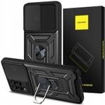 Spacecase Camring Realme 8/8 Pro black - (5903943235162)