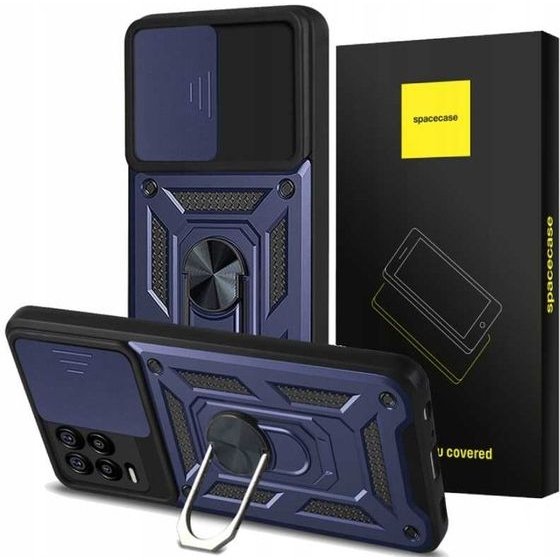 Spacecase Camring Realme 8/8 Pro blue - (5903943235179)