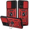 Spacecase Camring Realme 8/8 Pro red - (5903943235186)