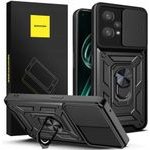 Spacecase Camring Realme 9/9 Pro+ black - (5903943294817)