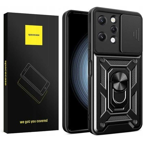 Spacecase Camring Redmi 12 4G black - (5905719104061)