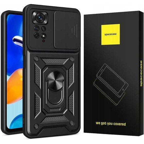 Spacecase Camring Redmi Note 11 Pro 5G black - (5903943294466)