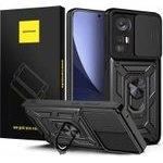 Spacecase Camring Xiaomi 12 Pro black - (5903943294664)