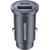 Spacecase Car Charger 30W Dual Port C30AC-11 black - (5905719132354)