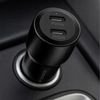 Spacecase Car Charger 60W Dual Port C60CC-13 black - (5905719132347)