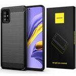 Spacecase Carbon Galaxy A71 czarny - (5903943205868)