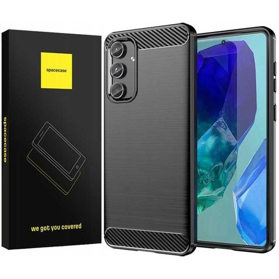 Spacecase Carbon Galaxy M55 5G black - (5905719109981)