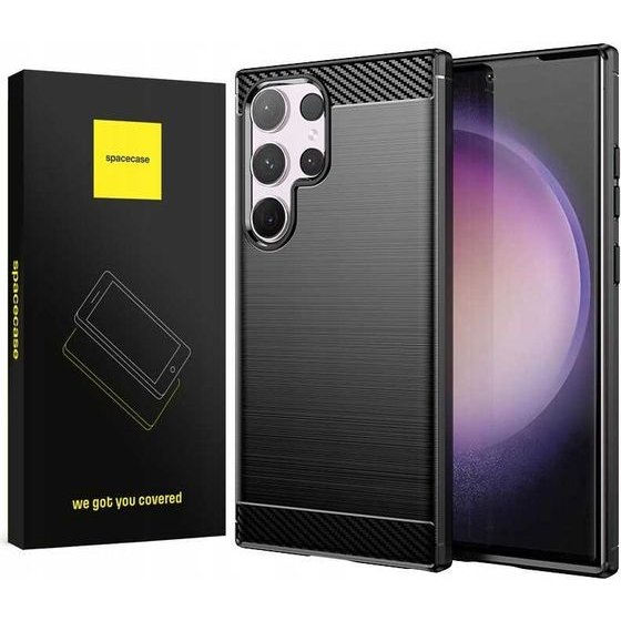 Spacecase Carbon Galaxy S24 Ultra black - (5905719107031)