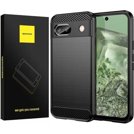 Spacecase Carbon Google Pixel 8A black - (5905719109837)