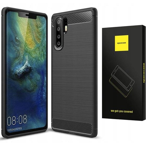 Spacecase Carbon Huawei P30 Pro czarny - (SC000585-CZA)