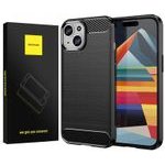 Spacecase Carbon iPhone 15 black - (5905719104160)