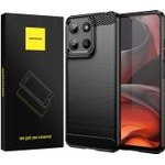 Spacecase Carbon Moto G15/G15 Power black - (5905719117832)