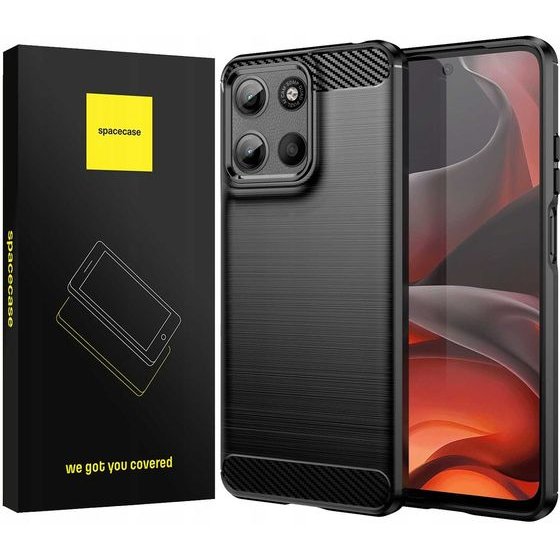 Spacecase Carbon Moto G15/G15 Power black - (5905719117832)